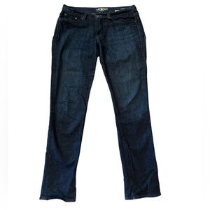 Lucky Brand Women’s Sweet N Straight Size 28  Deep Indigo Jeans